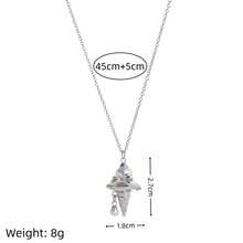 1 件优雅小鱼蟹形珍珠吊坠女士项链，镀 18k 金，适合日常佩戴、旅行和派对，可赠送给妻子、母亲、女朋友、女士珠宝、女士吊坠项链、镀金珠宝、珍珠吊坠项链 - 彩色 - 查看 6