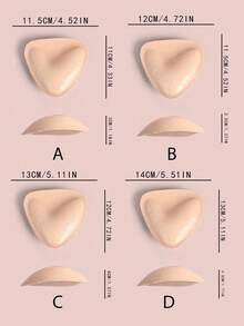 2 PCS Double Sided Sticky Push Up Bra Inserts - Reusable Adhesive Bra With Padding - Sticky Bra For Dresses Bikinis Bra Inserts,Double Sided Self-Adhesive Bra Pads,Sticky Bra Sticky Push Up Bra Lingerie Set Sticky Push Up Bra Push Up Sticky Bra Boob Pads Chest Pads Adhesive Pads - Multicolor - View 16