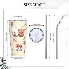 "Jeder Dudu braucht einen Bubu!" 1,2 l süße Thermotasse - Valentinstag/Muttertags Geschenk, Edelstahl Reisebecher mit Panda & Bär Aufdruck, hält Getränke heiß/eiskalt, doppelwandig Vakuum, auslaufsicher