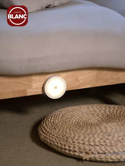 1 st/3 st/6 st/Varmt ljus, LED trådlös rörelsesensor vägglampa, Uppladdningsbar nattlampa Automatisk på/av, Lämplig för kök, sovrum, vardagsrum, korridor, badrum, rumsdekoration