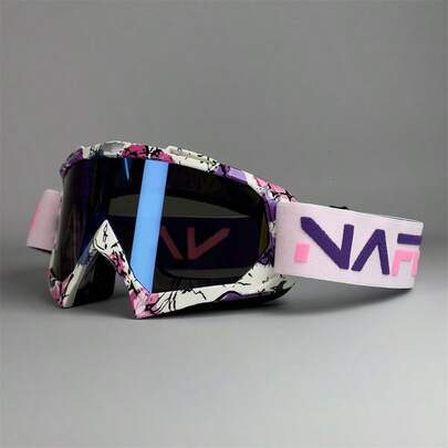 Outdoor Motorcycle Riding Equipment, Motorcycle Goggles, KTM Off-Road Motorcycle Goggles, Adult Skiing Goggles, Riding Windproof And Dustproof Goggles, Outdoor Riding Goggles, Retro Motorcycle