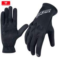 ALPINES FOX Winter Motorcycle Gloves Lightweight TouchScreen Waterproof Windproof Motorcross Soft Shell Protective Gloves For Outdoor Cycling