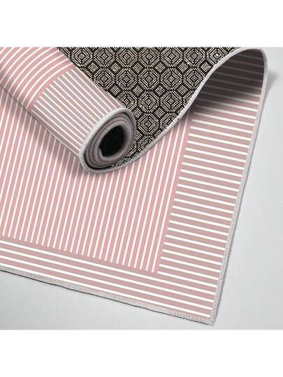 Pearl Digital Non Slip Printed Turkish Vloerkleed AL4023 Zachte Touch, Washable Tapijt Felt Backing PC's Moderne ative Vloer Mat, Living Room, Bedroom, Kitchen, Hallway Or Entryway Available In Many Sizes. Quick Drying, Highly Absorbent, Soft, Com Tafel Both Indoor Outdoor view 6