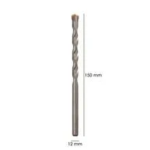 WOLFPACK PROFESSIONAL LINE Widia Drill Bit Stone/Concrete Ø 12 Mm. Din 8039 Tungsten Tip. - Silver - View 2