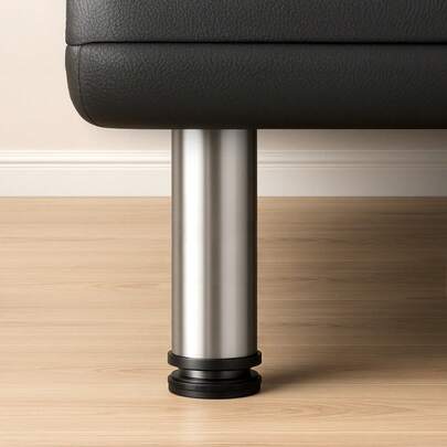 Heavy Duty Stainless Steel Table Legs – 4 Pack Adjustable 250mm Height Supports For Desk, Cabinet, Table & Breakfast Bar