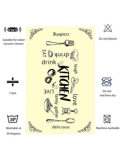 Pearl Digital Non Slip Printed Turkish Vloerkleed AL4035 Zachte Touch, Washable Tapijt Felt Backing Moderne ative Vloer Mat, Living Room, Bedroom, Bathroom, Hallway Or Entryway Available In Many Sizes Quick Drying, Highly Absorbent, Soft, Com Tafel Both Indoor Outdoor view 5