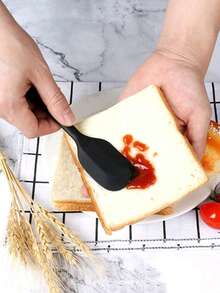 4pcs/5pcs/6pcs Silicone Baking Tools Set, Spatula, Oil Brush, Cake Cream Scraper