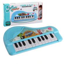 13-Key Mini Electronic Keyboard, Handheld Educational Music Instrument, Piano Simulator, Music Keyboard Toy, Realistic Youth Electronic Piano, Music Toy For Boys And Girls, Holiday Gift, Suitable For Children 3+ Years Old, Piano Accessory - Multicolor - View 10