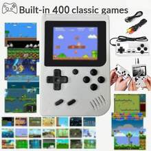 1台Macaron Mini 400合1复古掌上游戏机，大屏幕便携式游戏机，内置400多款经典游戏，支持电视连接，多种颜色可选 - 彩色 - 查看 23