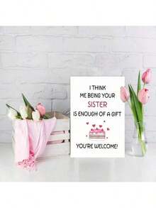 Greeting Cards/Sent To Friends,Good Girlfriends, Good Sisters /I KNOW YOU'RE FINE TOTALLY FINE ABSOLUTELY FINE YOU'RE A LITTLE BUT JUST IN CASE/Funny Cards/Thick Paper + Envelope,Christmas