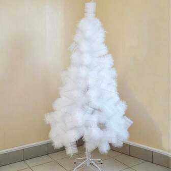 Nordic Style Artificial White Christmas Tree, Multiple Sizes Available (60 - 240cm), Home Christmas Decoration Scenery Setup