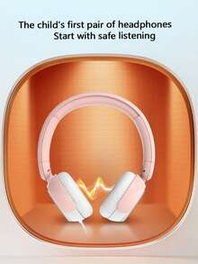 PHILIPS TAK2000 Over-Ear Children's Hearing, Primary School Online Class Learning, Low Decibel Protection Wired Headphones With Headsets, Daily Learning Supplies, Other Stationery, Game Headphones, Office Education, Online Class Learning