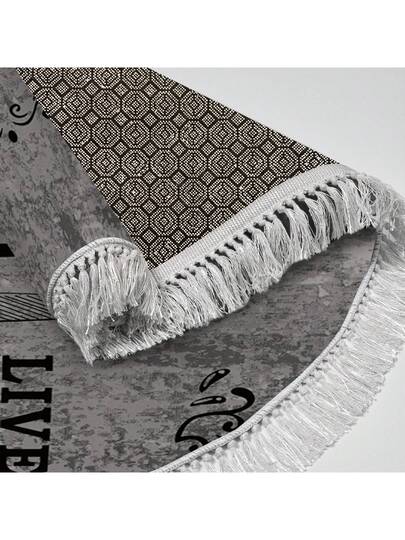 Pearl Digital Non Slip Printed Turkish Vloerkleed AL4033 Zachte Touch, Washable Tapijt Felt Backing Moderne ative Vloer Mat, Living Room, Bedroom, Bathroom, Hallway Or Entryway Available In Many Sizes Quick Drying, Highly Absorbent, Soft, Com Tafel Both Indoor Outdoor view 5