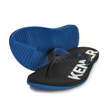 Kenner Flip Flop Sandal Red Original Men's Women's - 黑色和藍色 - 查看 7
