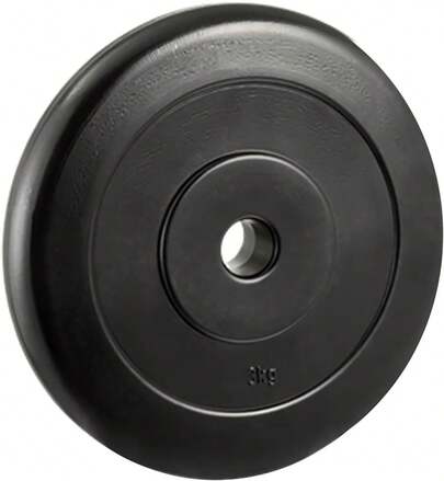 Roker P-2003 Disco Polietileno 3 kg, Negro