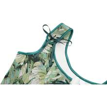 Women's Waist Cincher Bustier Boned Corset With  Design In 2025 - Green Chrysanthemum - View 5
