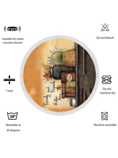 Pearl Digital Non Slip Printed Turkish Vloerkleed AL4024 Zachte Touch, Washable Tapijt Felt Backing Moderne ative Vloer Mat, Living Room, Bedroom, Bathroom, Hallway Or Entryway Available In Many Sizes Quick Drying, Highly Absorbent, Soft, Com Tafel Both Indoor Outdoor view 5