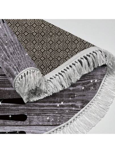 Pearl Digital Non Slip Printed Turkish Vloerkleed AL4030 Zachte Touch, Washable Tapijt Felt Backing Moderne ative Vloer Mat, Living Room, Bedroom, Bathroom, Hallway Or Entryway Available In Many Sizes Quick Drying, Highly Absorbent, Soft, Com Tafel Both Indoor Outdoor view 6