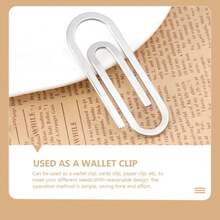 ¡RecomendadoVeemoon Cartera Money Clip Clips de Papel Minimalista Acero Inoxidable Tarjetas Tarjetas Titular Cash Moneyclip Tarjeta de Crédito Tarjeta Crédito Titular La Visita para¡Top de Temporada - 1 - Ver 8
