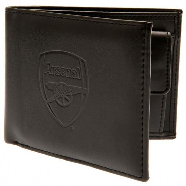 Arsenal FC Debossed Wallet (Brown) - 100% PU - (TA647)