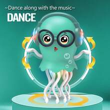 Jellyfish Dancing Electronic Pet Toy, Cartoon Interactive Developmental Dynamic Educational Infant Toy, Creative Birthday Gift - Multicolor - View 8