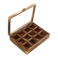 Wooden Spice Box Wooden Spice Box With 12 Containers Spice Fit Box - Default - View 7