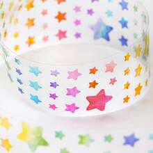 200cm/Rolo, Tema de Padrão Geométrico, Adesivos de Padrão Geométrico, Pacote de Material DIY Criativo, Adequado para Scrapbooking, Decoração de Cadernos, Capas de Telefone, Cartões Postais, Adesivos de Vedação, Presentes de Aniversário