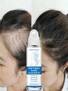 25毫升迷迭香滋养护发精华，深层滋养头皮，有效防止脱发，令秀发更浓密更长，强健发根，保湿护发精华，适合细软发质。