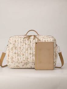 1pc Multifunctional Baby Diaper Bag, Mommy Bag For Outdoor Use (Excluding Hooks) - Multicolor - View 6