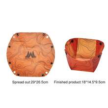 Vajilla plegable ligera para exteriores,ón portátil, platos, filtro de café, taza, vajilla resistente al calor de grado alimenticio, fácil de limpiar - Tazón de naranja - Ver 11