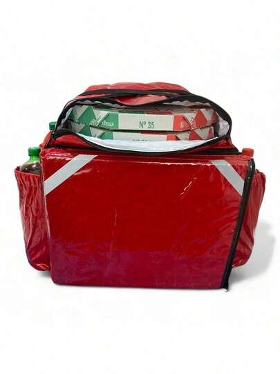 Mochila de Motoboy Bag para entregas delivery Mochila térmica ifood entrega impermeável reforçada