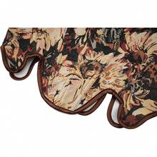 Women's Waist Cincher Bustier Boned Corset With  Design In 2025 - Brown Retro Country Style - View 5