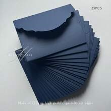 10/20/25个装三折口袋式婚礼邀请函信封，简约邀请函信封，适用于订婚、洗礼、DIY邀请函，5*7英寸邀请函，口袋式邀请函，定制邀请函，新款封面设计。圣诞贺卡