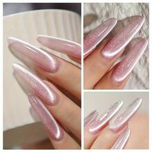 XEIJAYI Ultra-Bright Nail Gel "Bubble Sweet Summer" Cat Eye Series - 6-Color Magnetic Gel Set With Variable Iridescent Effects, Professional Salon Art Design, Dazzling & Long-Lasting Shine, Multidimensional Color Shift With Chip-Resistant Wear, For DIY Nail Art Creation - Nhiều màu - Xem 7