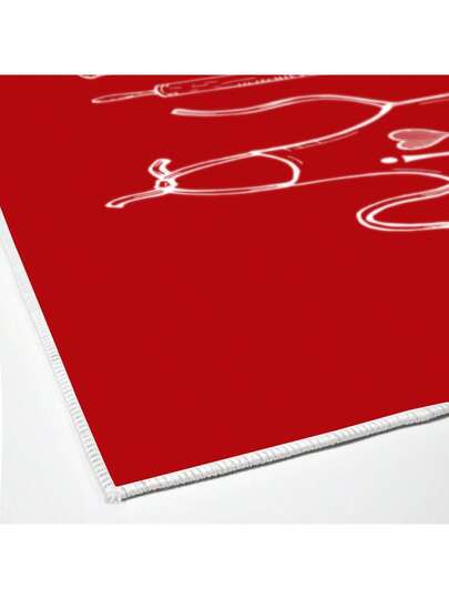 Pearl Digital Non Slip Printed Turkish Vloerkleed AL4032 Zachte Touch, Washable Tapijt Felt Backing Moderne ative Vloer Mat, Living Room, Bedroom, Bathroom, Hallway Or Entryway Available In Many Sizes Quick Drying, Highly Absorbent, Soft, Com Tafel Both Indoor Outdoor view 2