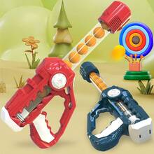 EVA Material Toy Gun, Comes With Bullet-Shaped Ammo, Manual-Automatic Firing Mechanism & Ergonomic Grip Design, Durable Toy Gun, Compatible With -Style Accessories (No Electronic Components), Realistic Toy Gun - Green - View 5