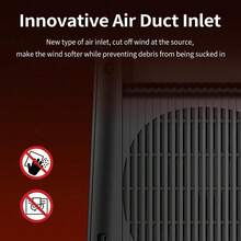 Christmas Gift 2025 New Fast Heating Portable Electric Heater, Dynamic Flame Effect, Overheating And Dumping Protection, Digital Temperature Control, Silent Operation, Compact And Indoor/Outdoor Use, Heating Technology, Suitable For Rooms, Terraces, Bedrooms, Offices-Efficient Winter Heating, Modern Design With Realistic Flame Display - US A Type Plug(220-240V) - View 4