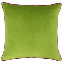 Riva Home Meridian Cushion Cover (Lime/Hot Pink) - 100% Polyester - (RV1086) - Lime Green - View 1