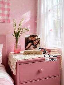 1 PC Custom Photo Curtains - Personalized Portrait Printing, Blackout Panels For Living Room Decoration, Machine Washable Polyester, Cordless Design, Perfect Gift For Holidays And Graduations, Living Room Curtains.