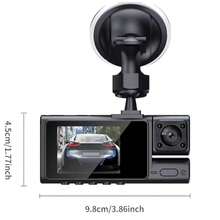 High-Definition 1080P Car Dashboard Camera, Optional 32G Memory Card, WDR Technology, High-Definition Night Vision, Loop Recording, G Sensor Collision Lock, Suitable For Cars, Pickups, Sedans, Etc., A Must-Have Car Recorder For Driving. - Black - View 7