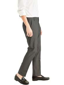 Mens Khaki Flex Work Pants - Storm Grey - View 4