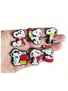 SNOOPY 15 chiếc, Đồ trang trí Giáng sinh hoạt hình dễ thương, được cá nhân hóa theo yêu cầu, Quà tặng sinh nhật trang trí tinh tế cho bạn bè, Quà tặng ngày lễ cho gia đình, Quà tặng tiệc hoàn hảo - Nhiều màu - Xem 3