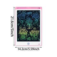 8.5-Inch LCD Drawing Tablet - Large Writing And Sketching Pad With Eye- Bright Colors, Ideal For Notes, Home,School Accessories, Office - Perfect Travel Toy And Christmas Gift, Digital Drawing Tablet, Graffiti Board