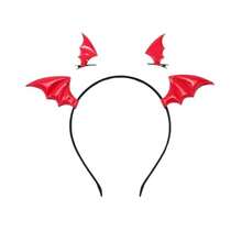 Bat Wings Headband And Hair Clip Set Dragon Wings For Halloween Headband Dragon Headbands Halloween Hair Accessories For Women#SSDD B BJNHMJ