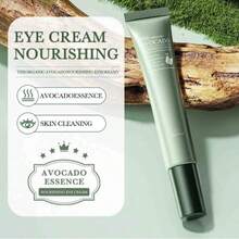 Sadoer Crema Contorno de Ojos con Aguacate Orgánico 20g | Fórmula nutritiva que hidrata profundamente, repara la piel delicada y reduce líneas finas y arrugas alrededor de los ojos. Suaviza ojeras, aporta firmeza, elasticidad y frescura, dejando una mirada más luminosa, descansada y rejuvenecida con cada aplicación. Ideal para piel seca, cansada o con signos de envejecimiento. - Verde - Ver 5