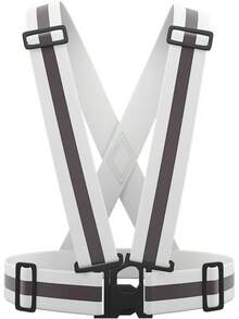 EstiloSeguridad Chaleco De Running Reflectante Alta Visibilidad Chamarra, EláStica Y Totalmente Ajustable Para: Walking, Motocicleta, Roadside Emergencia.DíA Noche Actividades Reflejadas En Carry Bag AñAdidoVersióN Mejorada - 1 - Ver 1