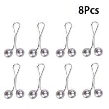 6/12/20个装女士仿珍珠金属头巾别针，适用于连衣裙 - 彩色 - 查看 45