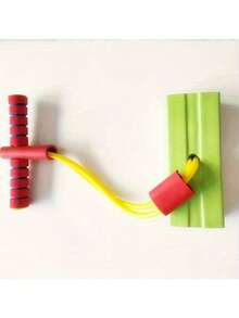 1 pezzo Trampoli in schiuma a molla - Giocattolo divertente con effetti sonori per rimbalzare e allenarsi, attrezzatura per l'equilibrio per esercizi indoor/all'aperto