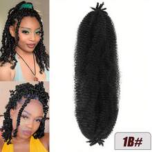 Colorful Synthetic Fuzzy Caterpillar Hair Extensions, Fashion Braids - Multicolor - View 18