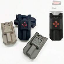 Outdoor EMT Tourniquet Nylon Storage Box, Outdoor Tactical Tourniquet Quick Release Box, MOLLE Waist Hanging